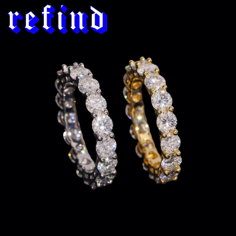Single Row Ring【Silver/Gold】