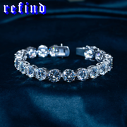 S925 Moissanite Tennis Bracelet 10mm