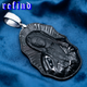 Black Jade Maria Pendant【Silver/Gold】