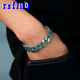 【12mm】Green Jade Bracelet【Silver/Gold】