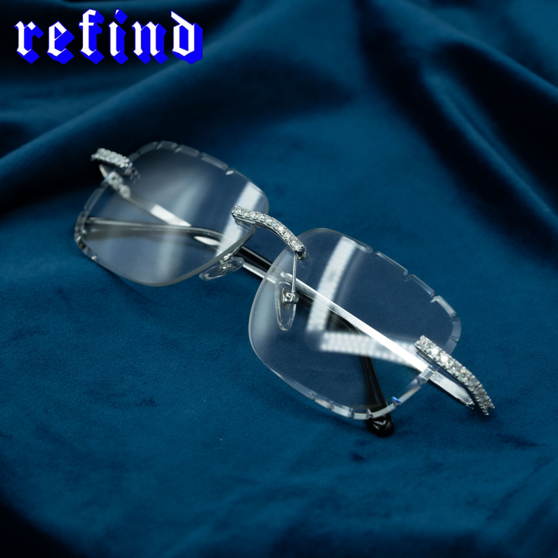 Rimless Sunglasses【Clear】