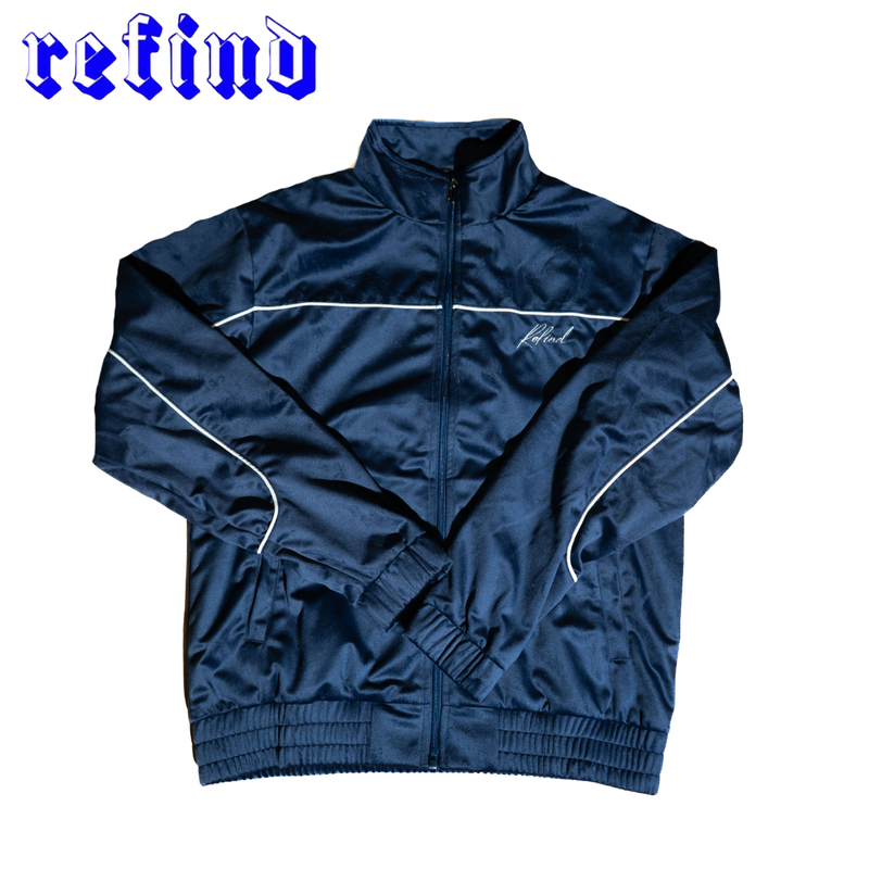 【即日発送】Velour Jersey Setup【Black/Navy】