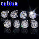 【4mm】Round Cut Pierce【Silver/Gold/Rose Gold】