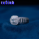 Baguette Line Ring【Silver/Gold】