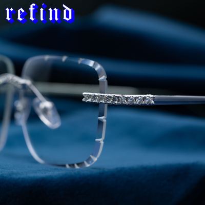 Rimless Sunglasses【Clear】