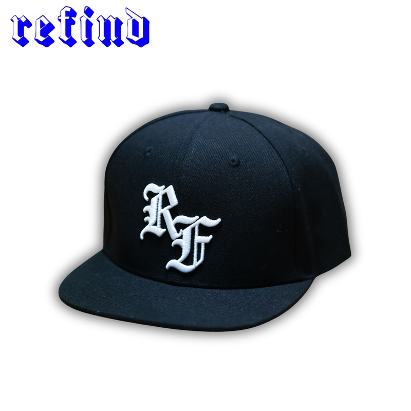 【即日発送】Logo Baseball Cap【White/Black】