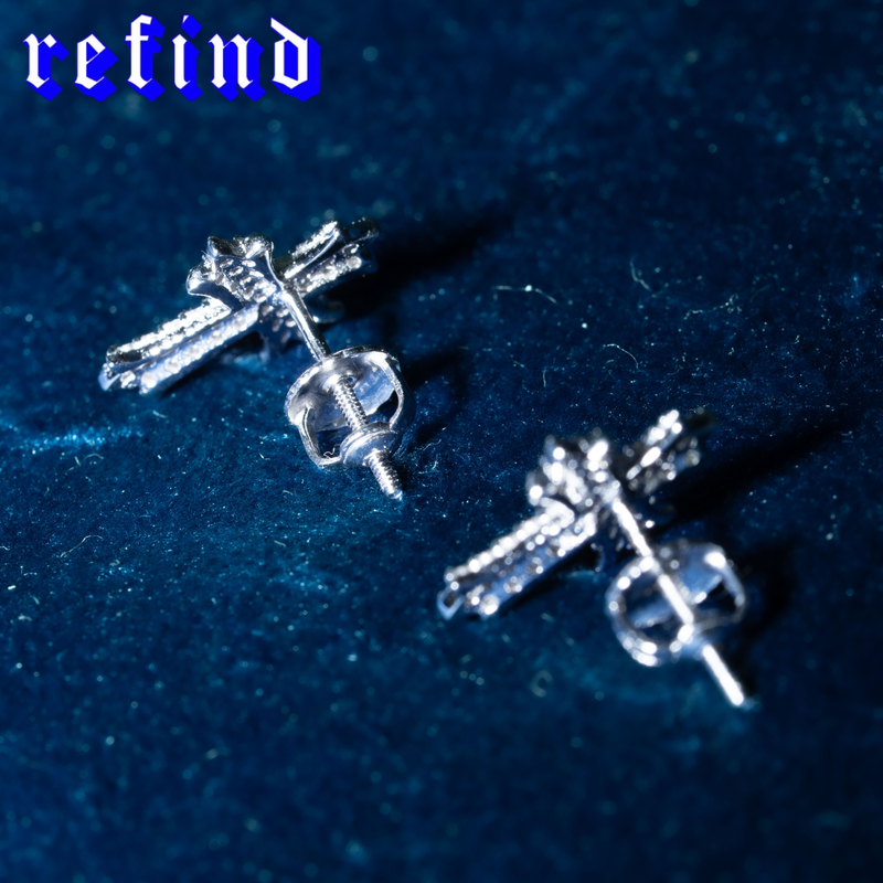 Cross Design Pierce【Silver/Gold/Rose Gold】