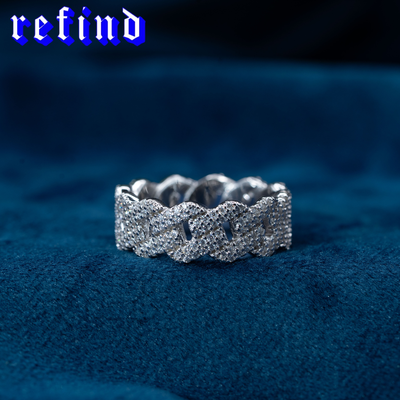 Cuban Link Ring【Silver/Gold/Rose Gold】