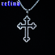 Hollow Cross Pendant【Silver】