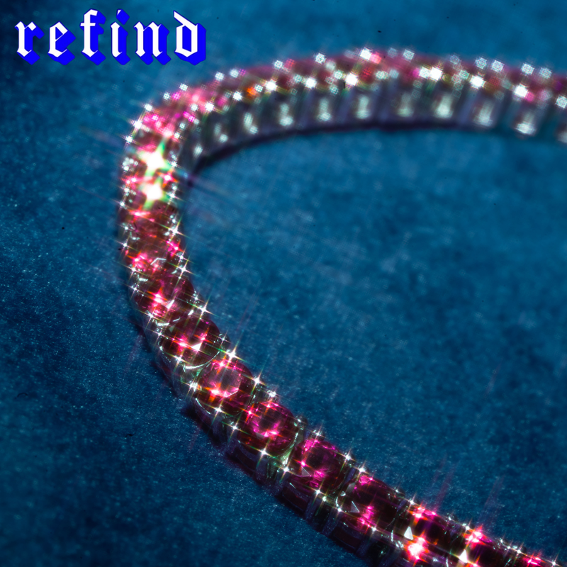 Lab Grown Ruby Tennis Bracelet【Silver/Gold】