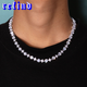 Star Link Tennis Necklace【Silver】