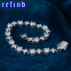 Star Link Tennis Bracelet【Silver】